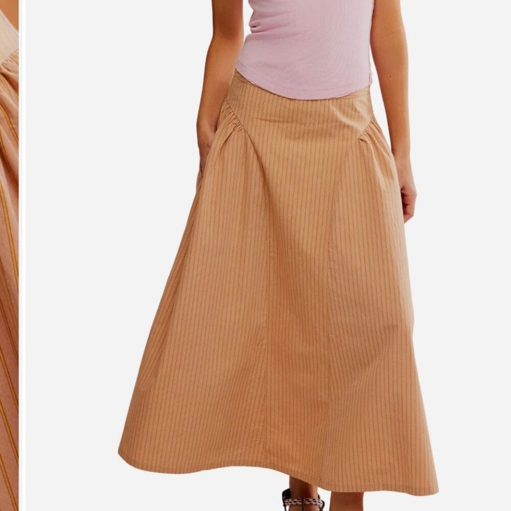 **NWT** Free People Katia Print Maxi Skirt, 2